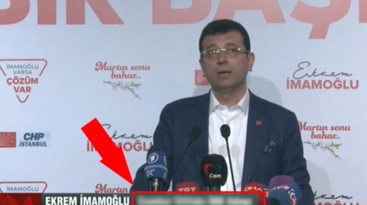 İmamoğlu için hazırlanan KJ, sosyal medyada olay oldu