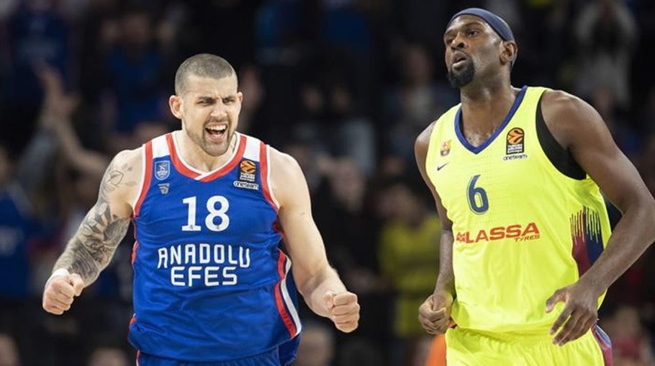 Anadolu Efes Barcelona'ya şans tanımadı