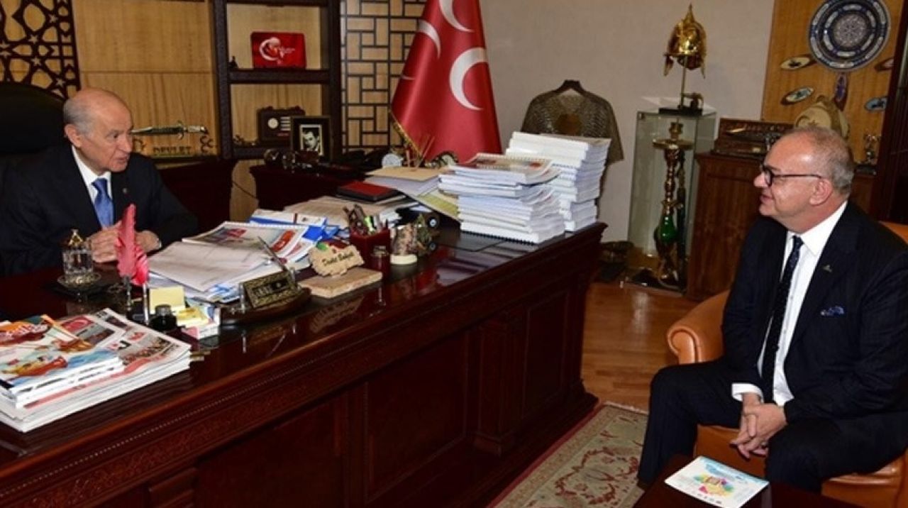 Ergün’den MHP lideri Bahçeli'ye ziyaret