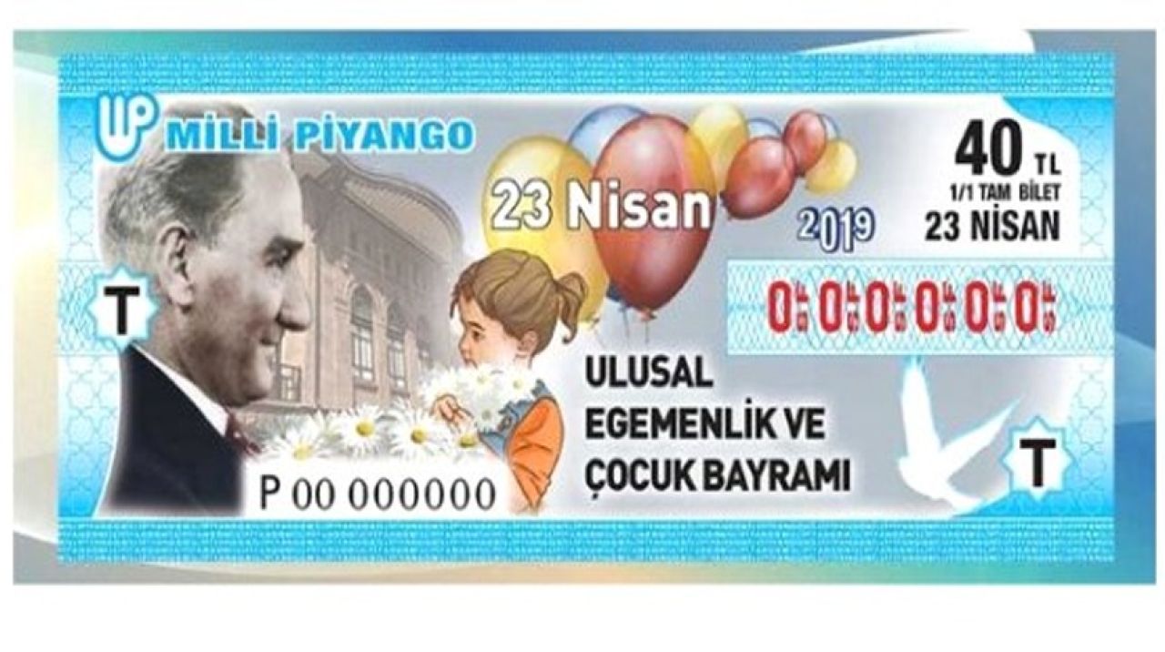 23 Nisan Milli Piyango çekilişleri