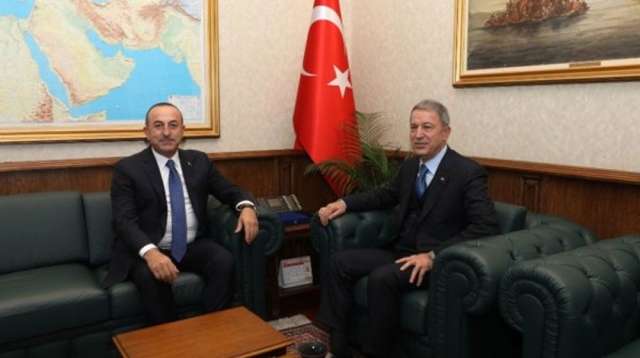 Çavuşoğlu ve Akar arasında kritik toplantı