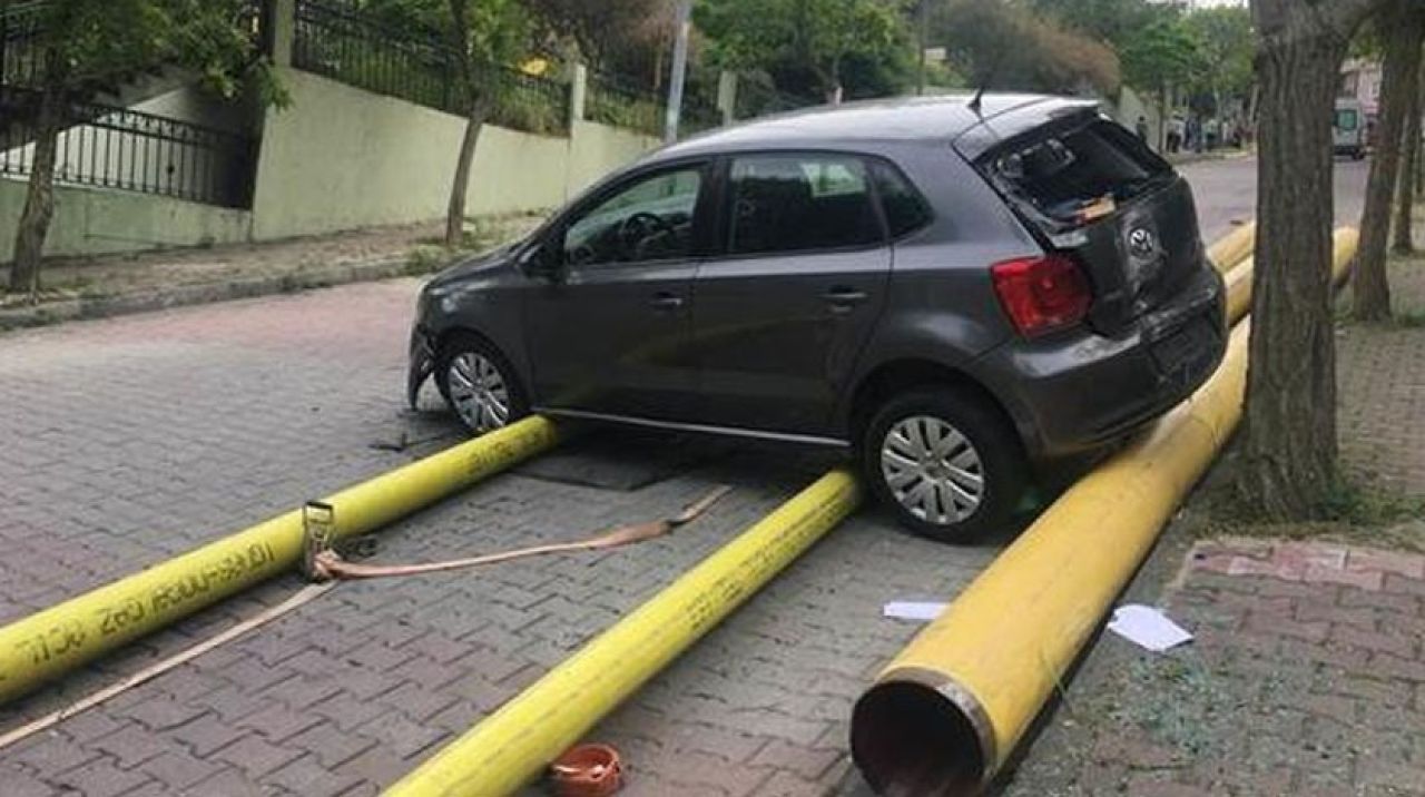 İstanbul'da halat koptu! Faciadan dönüldü