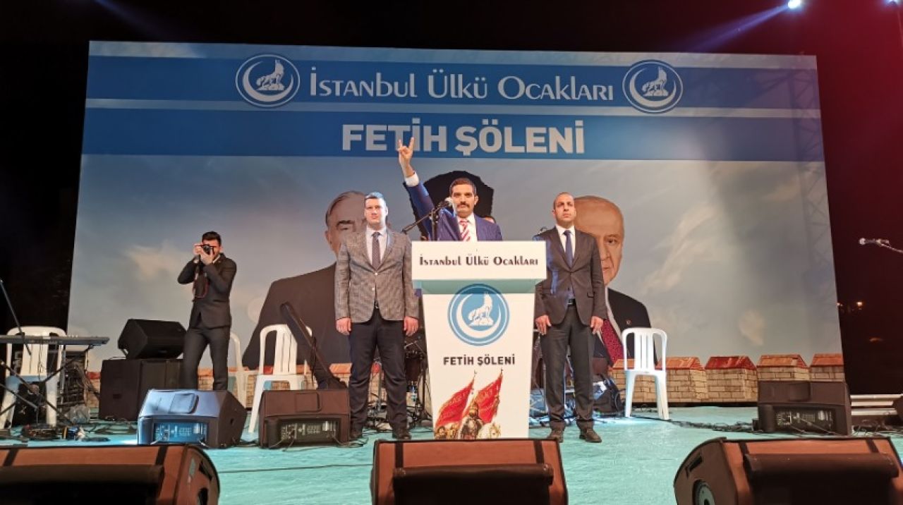 İstanbul Ülkü Ocakları "Fetih Şöleni" düzenledi