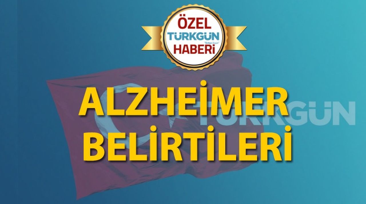 Alzheimer belirtileri