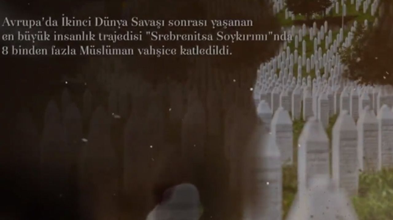 Sosyal medya bu Srebrenitsa paylaşımını konuşuyor