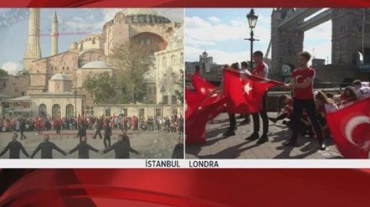 İstanbul ve Londra'da eş zamanlı tören