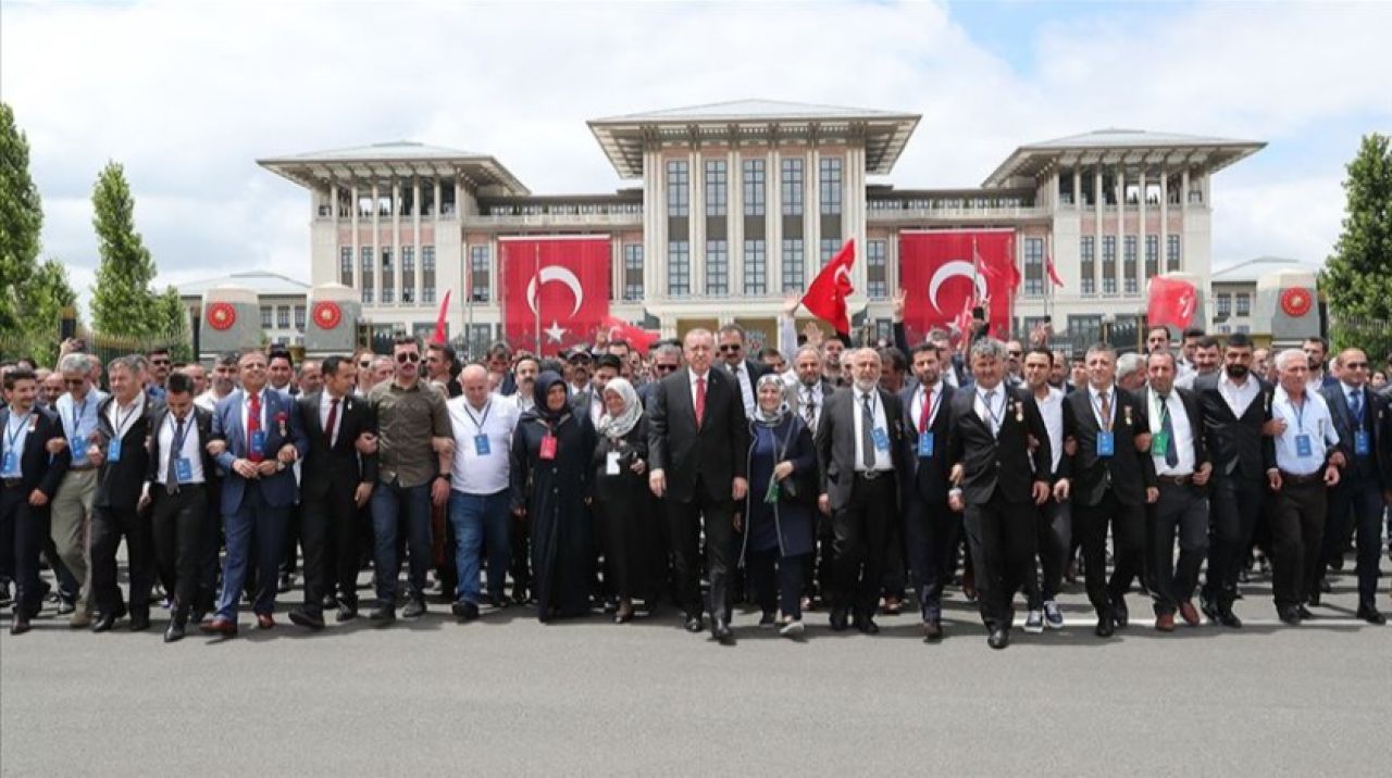 Beştepe'de anma töreni düzenlendi