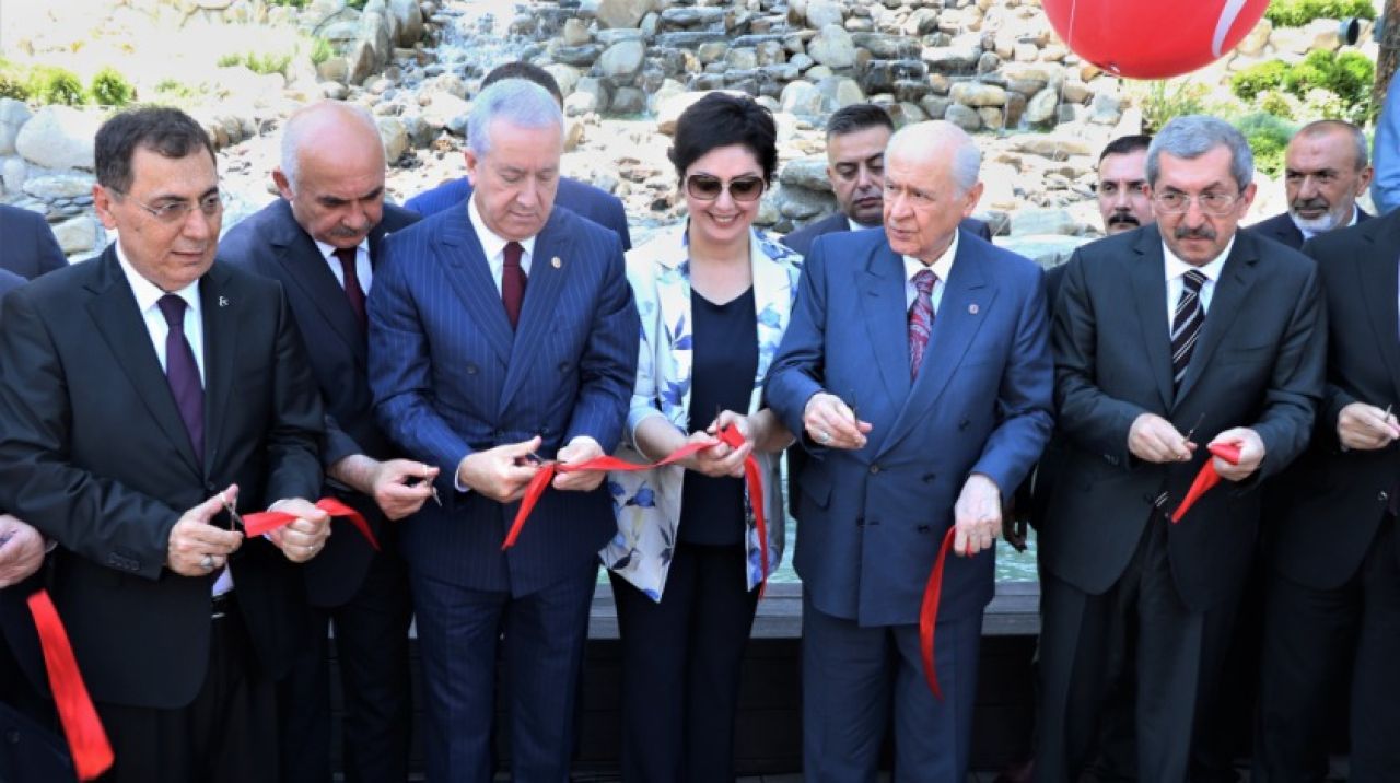 MHP lideri Bahçeli, Şehir Parkı’nın açılışını yaptı