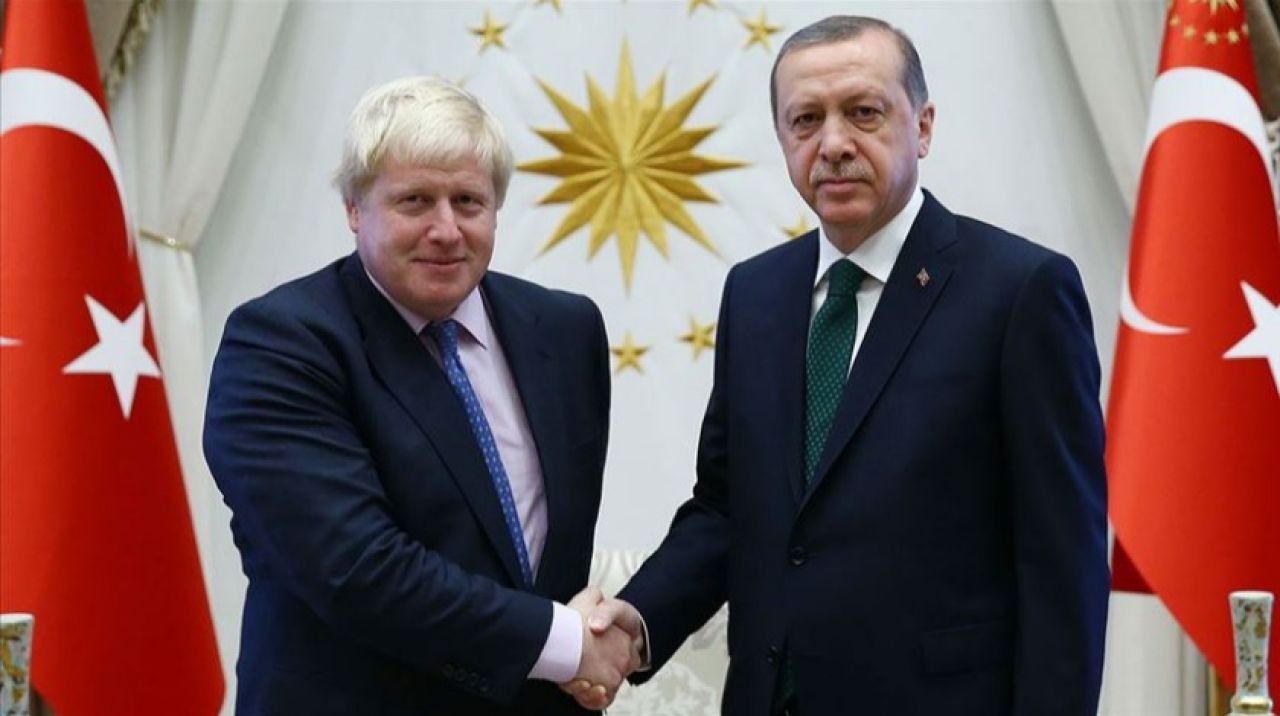 Cumhurbaşkanı Erdoğan'dan Johnson'a tebrik