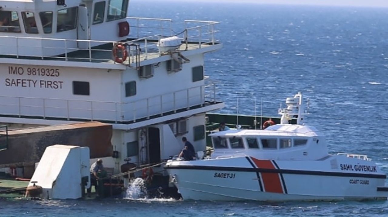 Karaya oturan gemiye denetim ve soruşturma