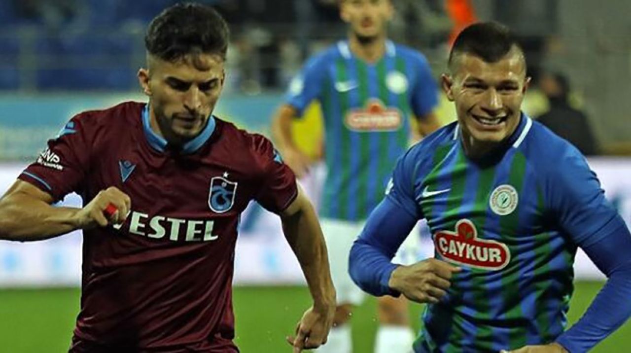 Trabzonspor galibiyeti 90'da aldı