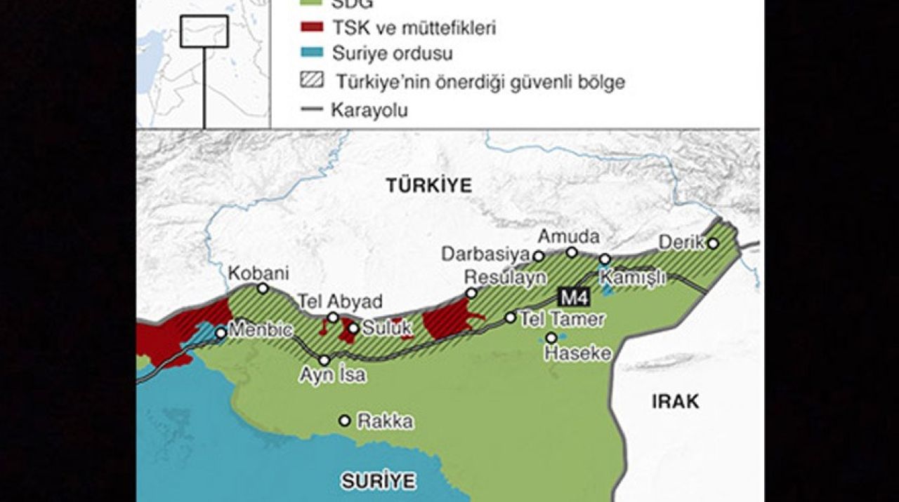 Planları bozuldu! İşte Suriye'de son harita