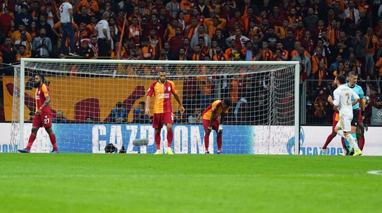 Galatasaray, Real Madrid'e 1-0 yenildi...