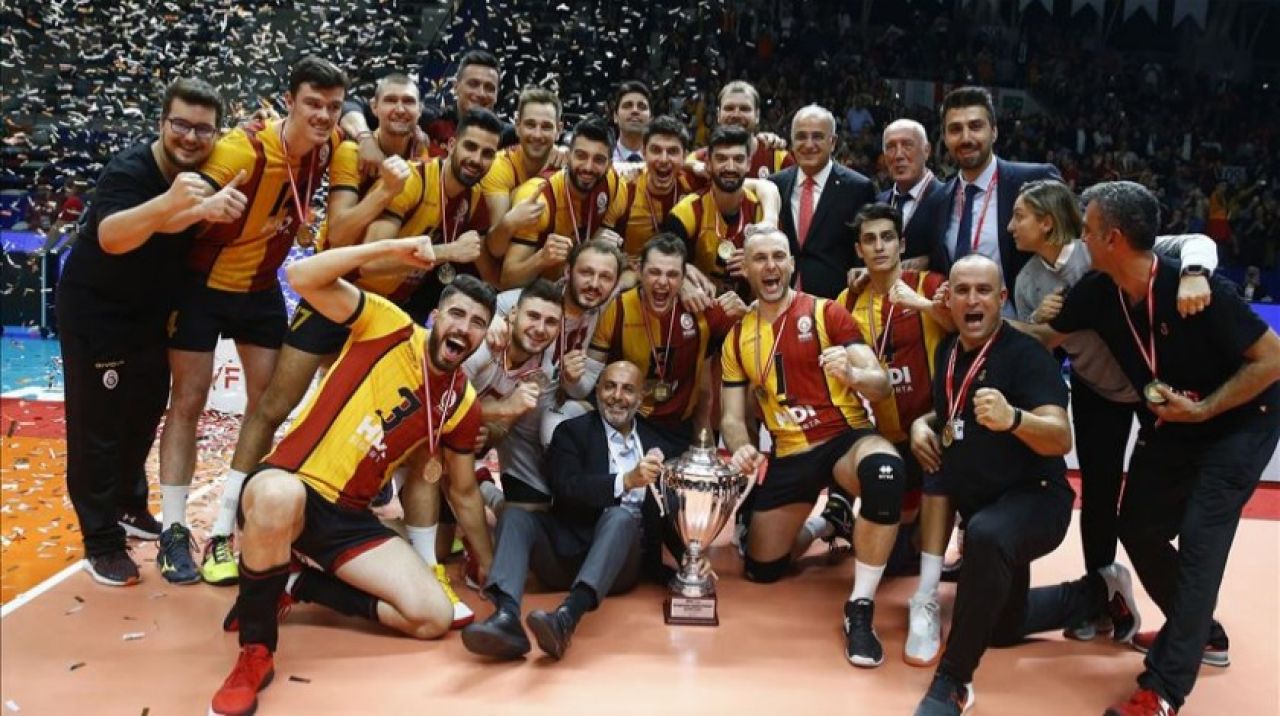 Voleybolda Şampiyonlar Kupası Galatasaray'ın