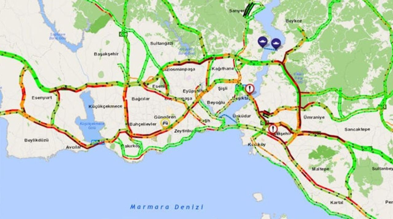 İstanbulluların trafik çilesi! Yüzde 70'i kilit