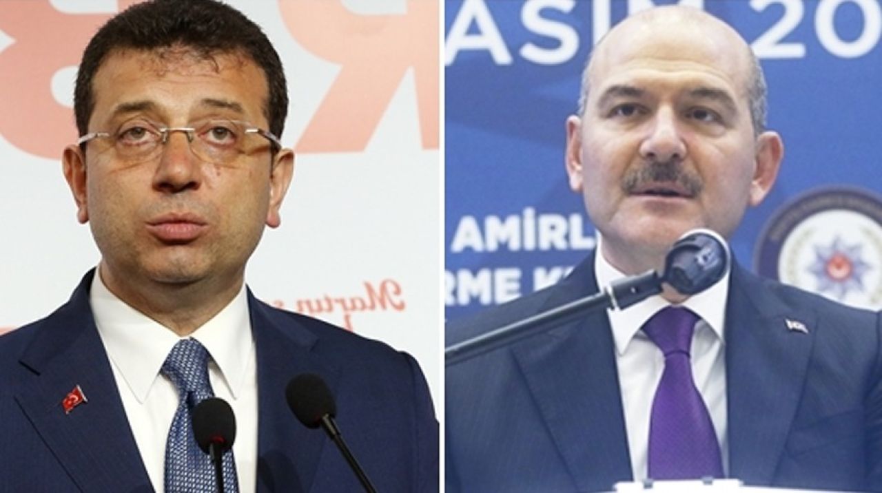 Bakan Soylu'dan İmamoğlu'na sert tepki!