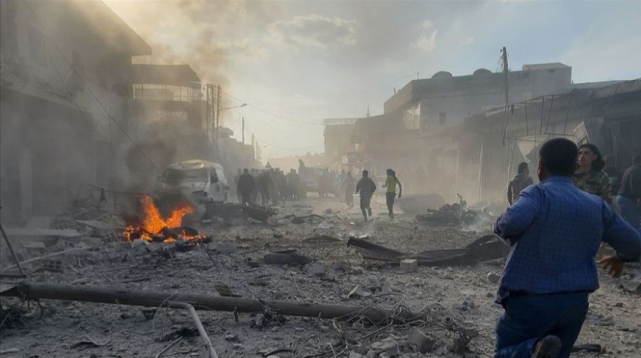 Suriye'de bombalı terör saldırısı: Çok sayıda ölü var