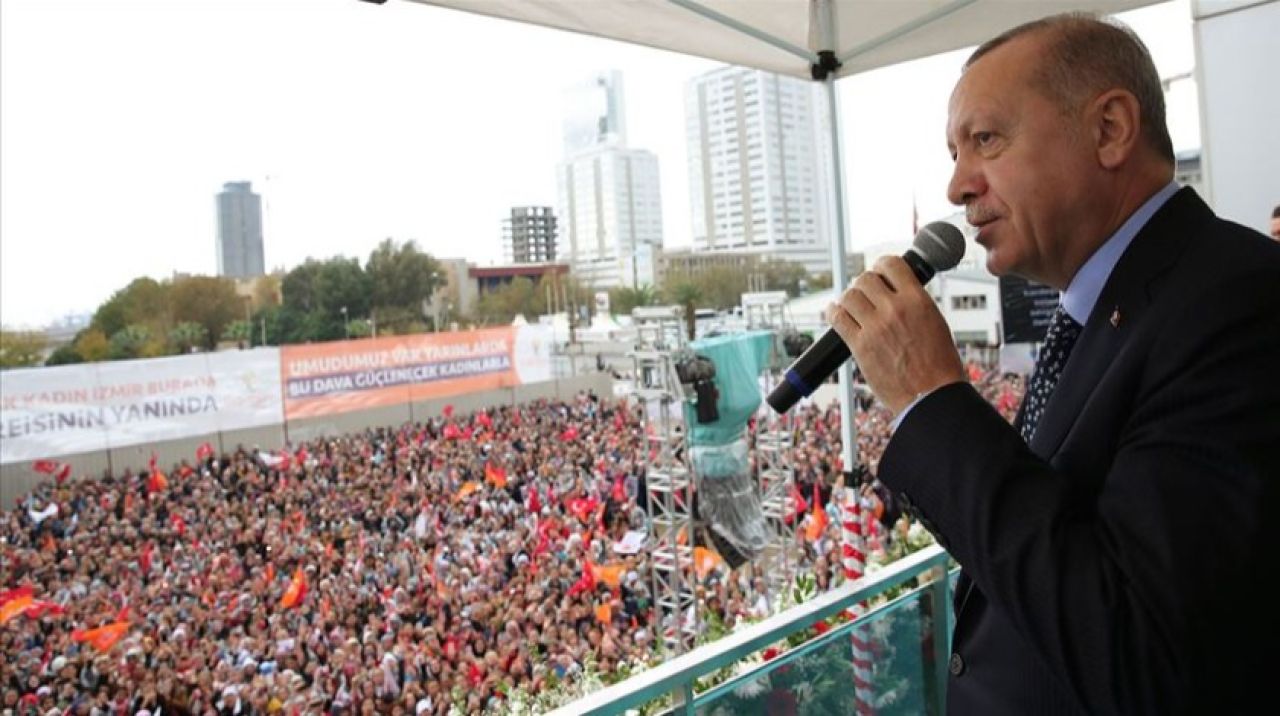 Cumhurbaşkanı Erdoğan'dan hodri meydan! Ben bırakırım ya sen?