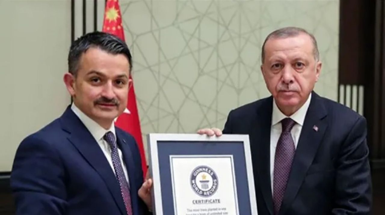 Rekor kırılmıştı! Belgesi Cumhurbaşkanı'na verildi