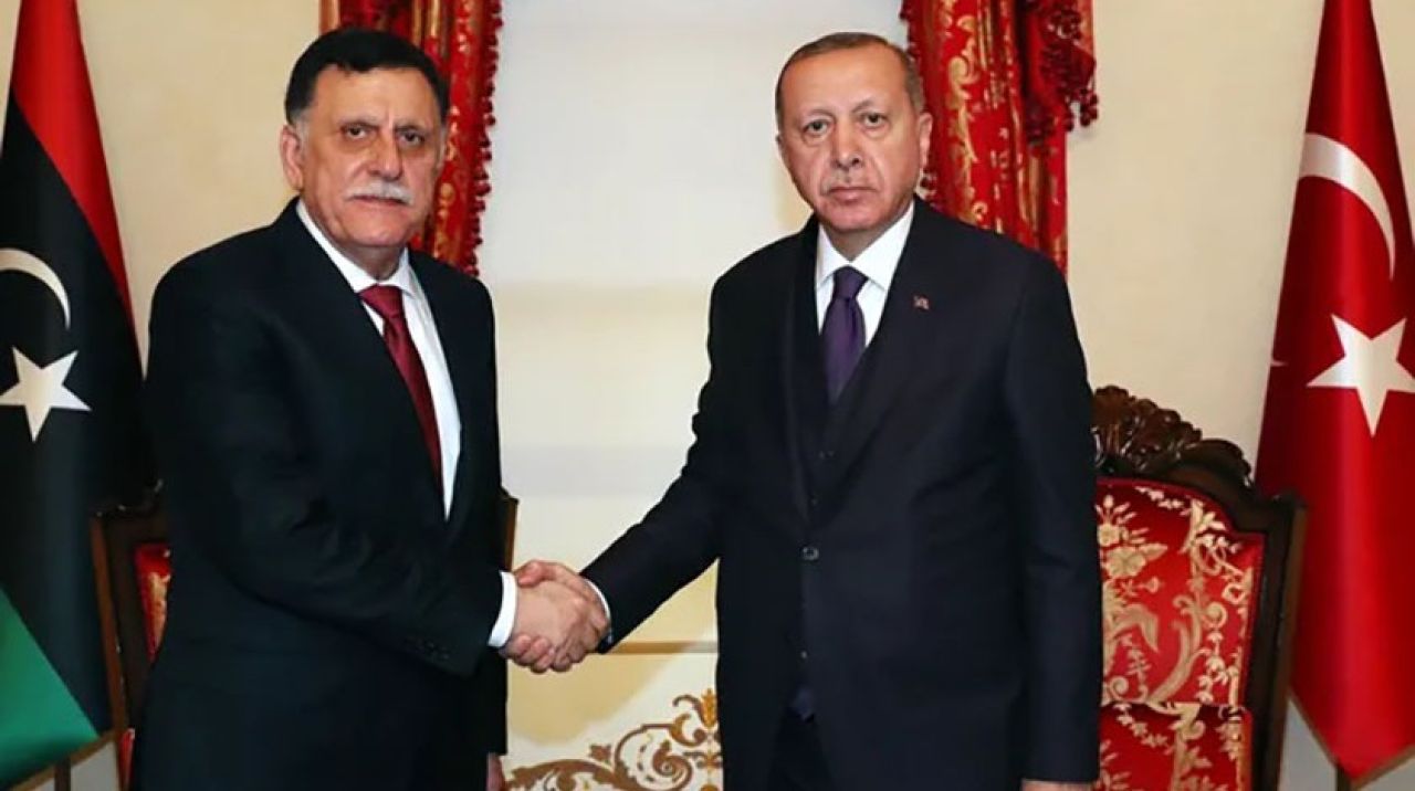 Erdoğan, Libya Ulusal Mutabakat Hükümeti Başkanı'nı kabul etti