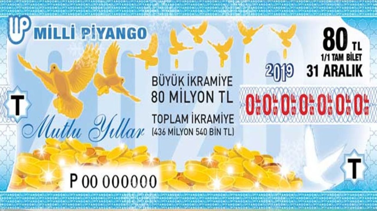 Milli Piyango yılbaşı bileti sorgulaması