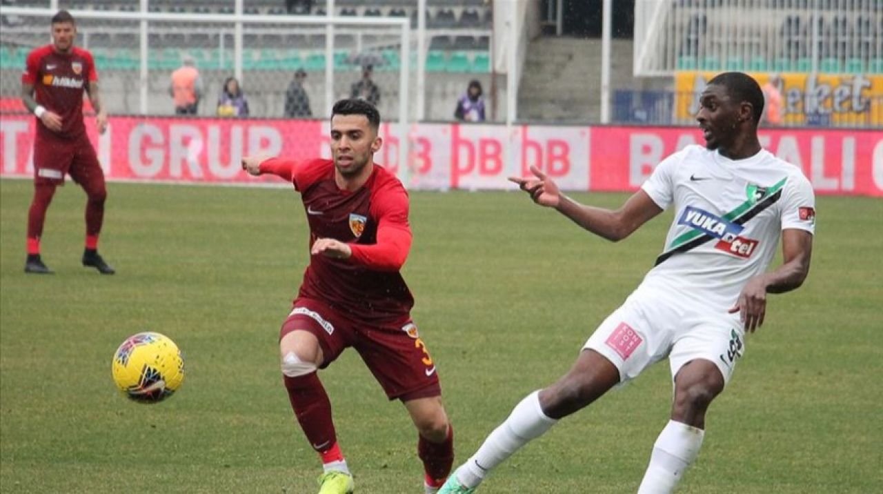 Kayserispor'dan altın vuruş