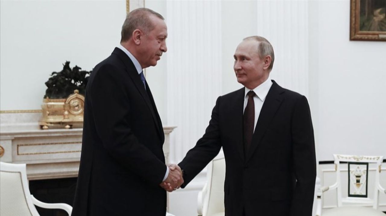 Erdoğan, Putin’le görüştü