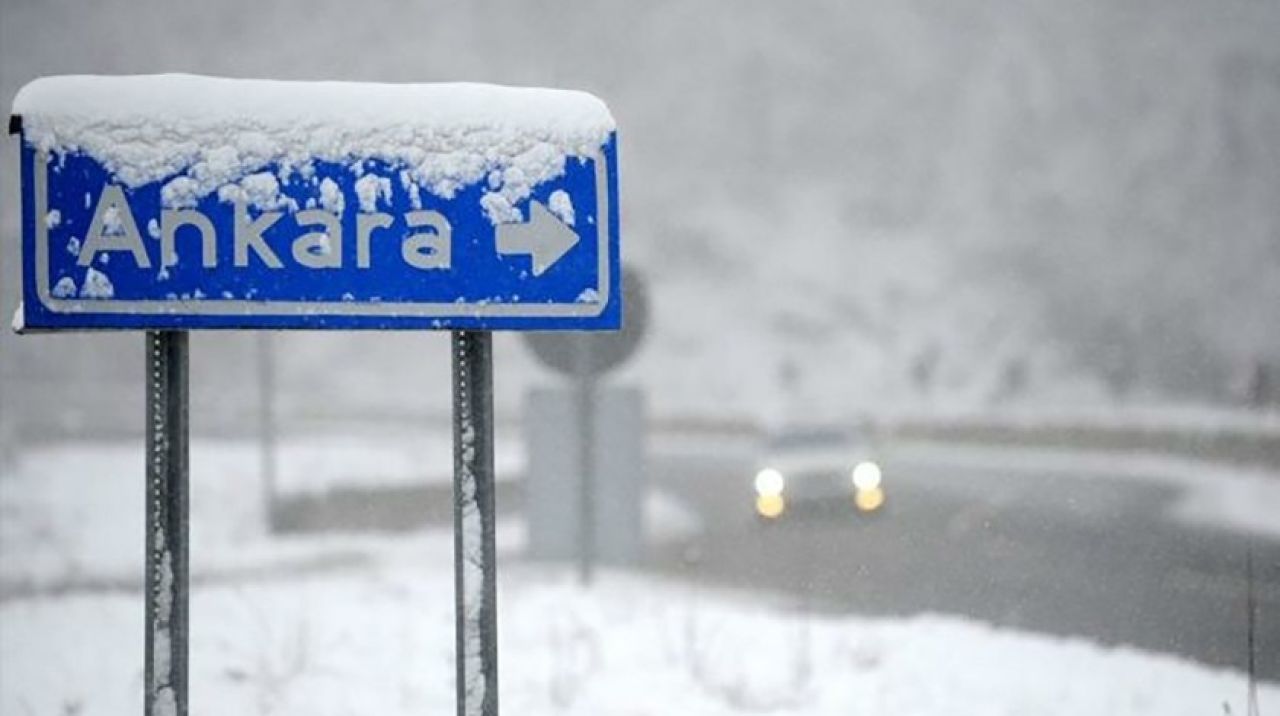 Meteoroloji uyardı! Ankara'da kar bekleniyor