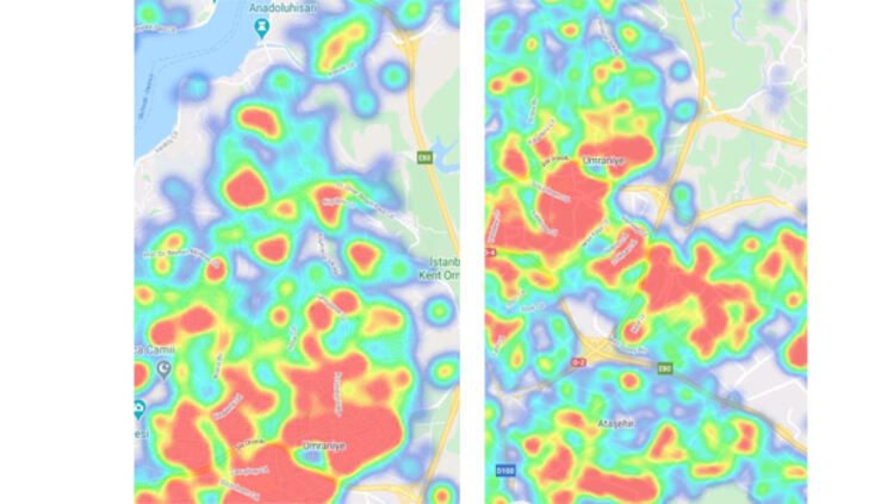 İşte İstanbul'da mahalle mahalle korona haritası 1