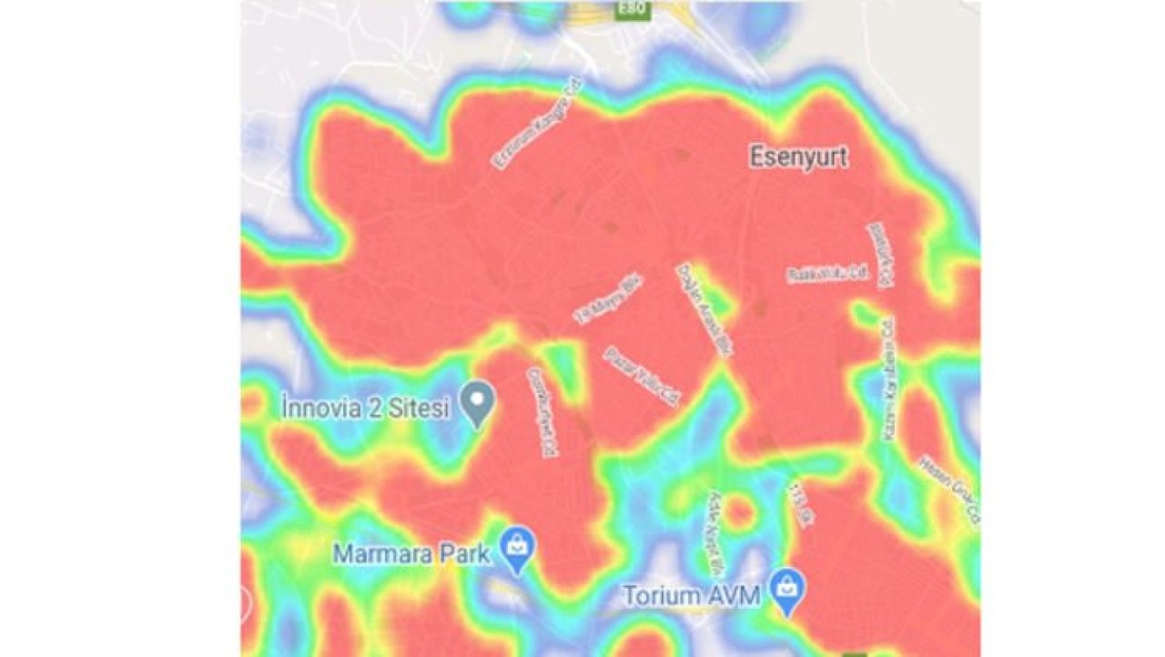 İşte İstanbul'da mahalle mahalle korona haritası 13