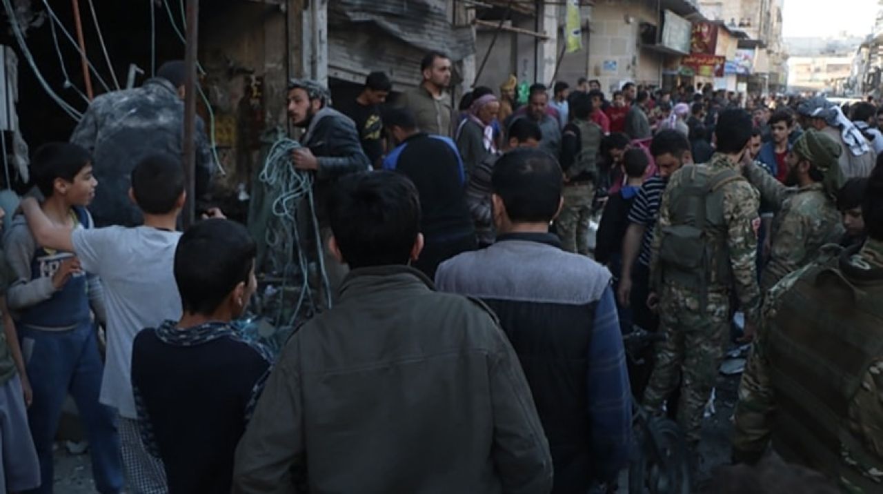 Çok sayıda yaralı var! Bab'da iftar vakti bombalı saldırı