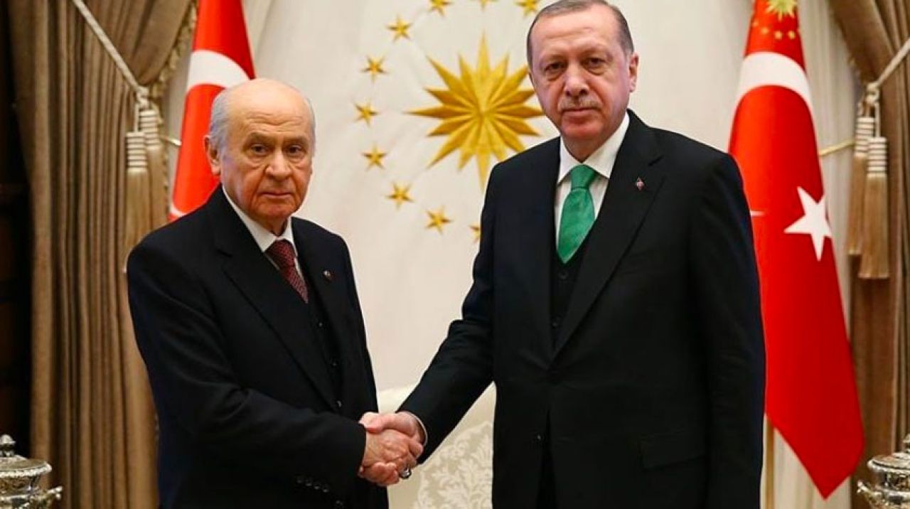 Erdoğan'dan MHP Lideri Devlet Bahçeli'ye teşekkür