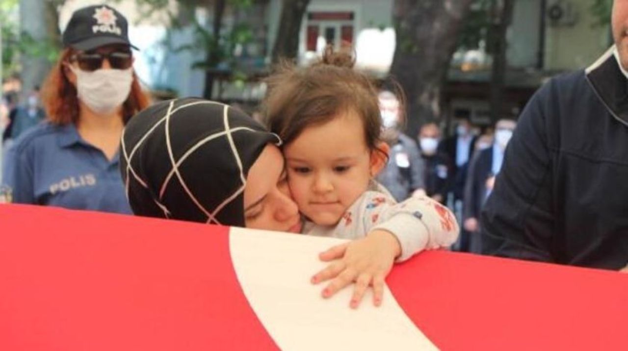 Şehit polis memuru, son yolculuğuna uğurlandı