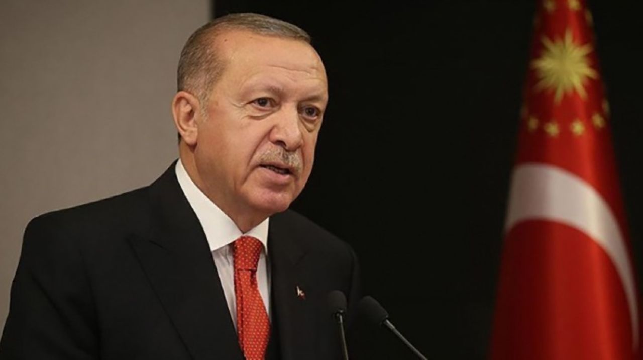 Erdoğan'dan şehit ailelerine taziye mesajı