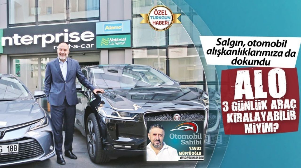 Alo, 3 günlük araç kiralayabilir miyim?