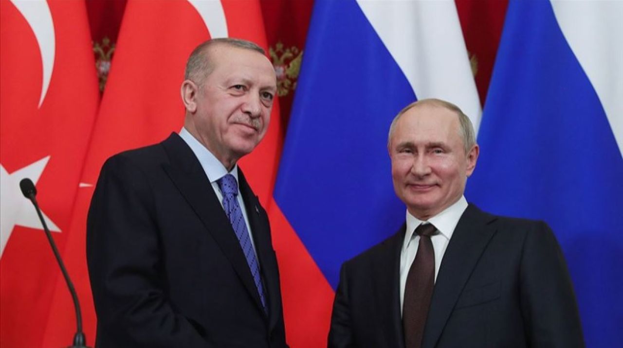 Erdoğan ile Putin görüştü