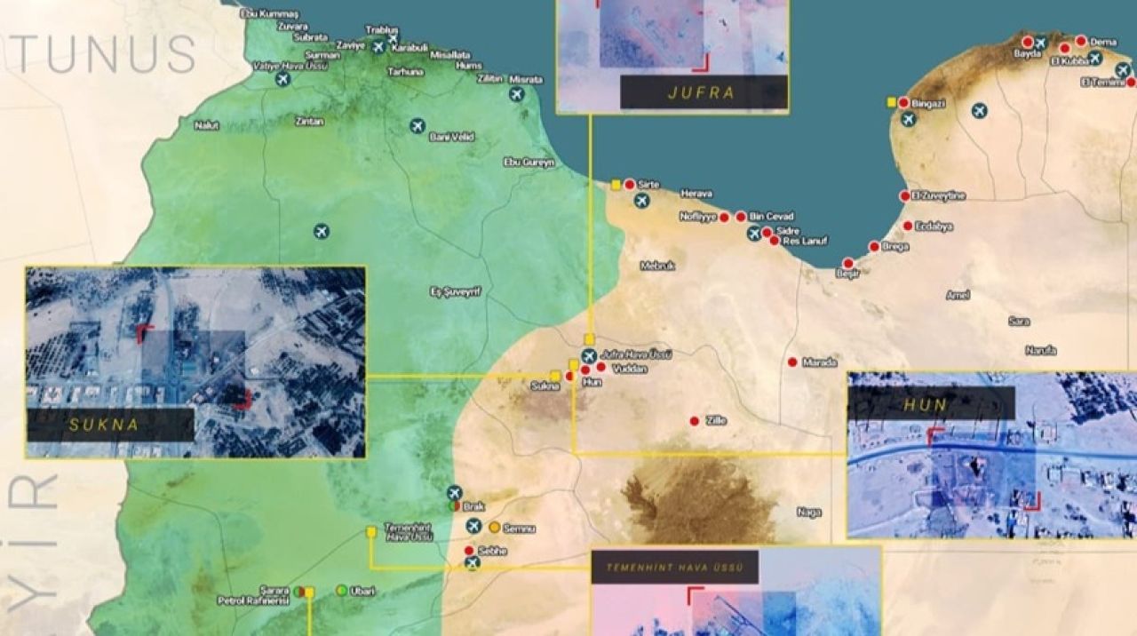 İletişim Başkanlığı'ndan dikkat çeken Libya paylaşımı