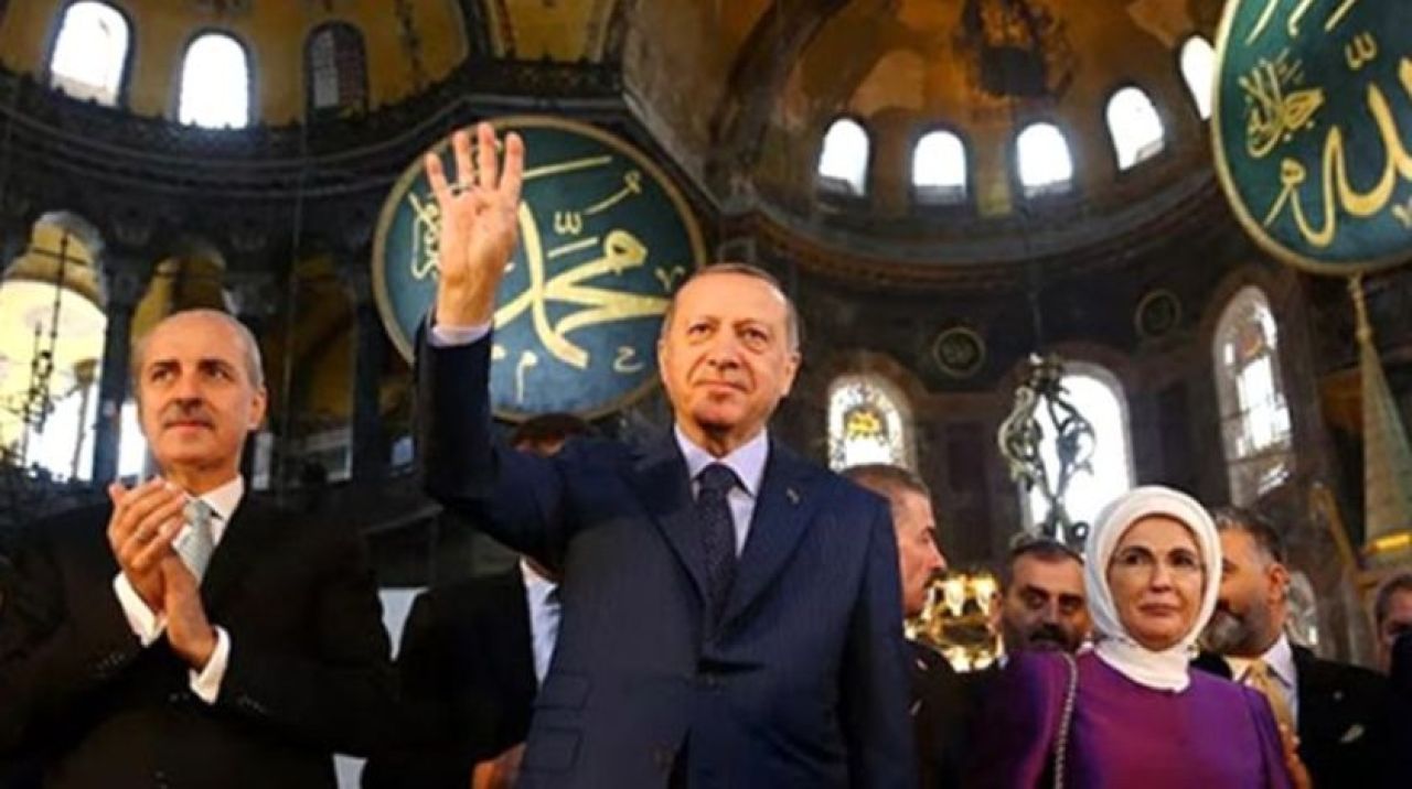 Erdoğan'dan Ayasofya mesajı