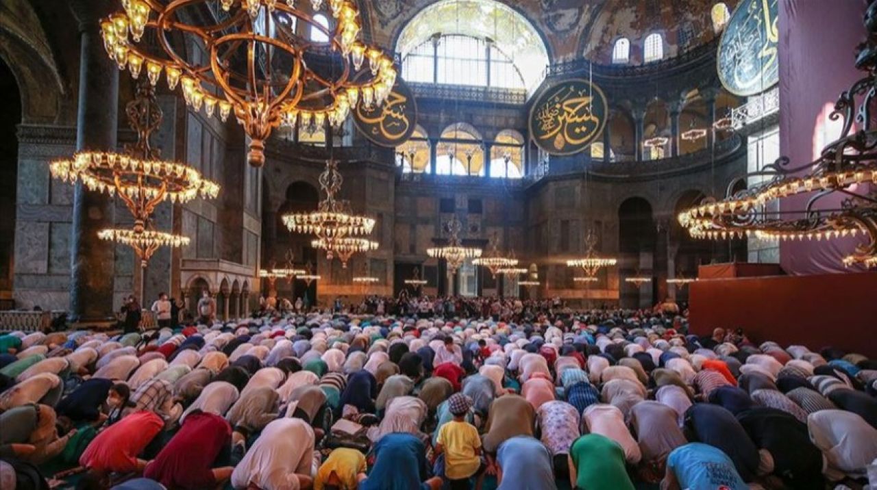 Ürdünlüler'den Türkiye'ye Ayasofya-i Kebir Cami-i Şerifi tebriği