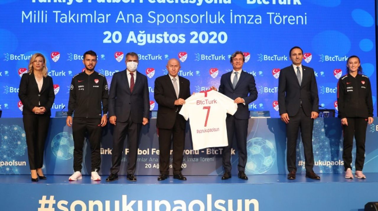 Türkiye Futbol Federasyonu sponsorluk anlaşması imzaladı