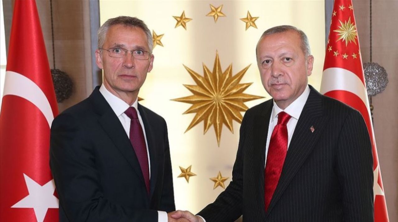 Erdoğan, Stoltenberg ile görüştü