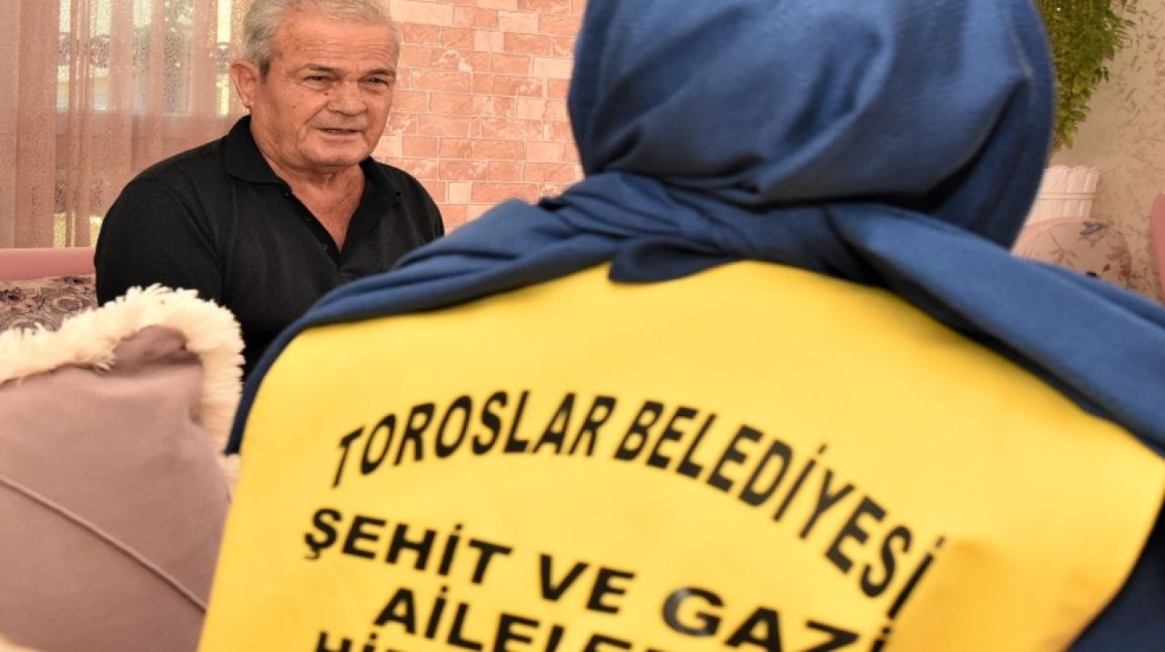 Toroslar Belediyesi, Şehit ve Gazi Ailelerinin her an yanında