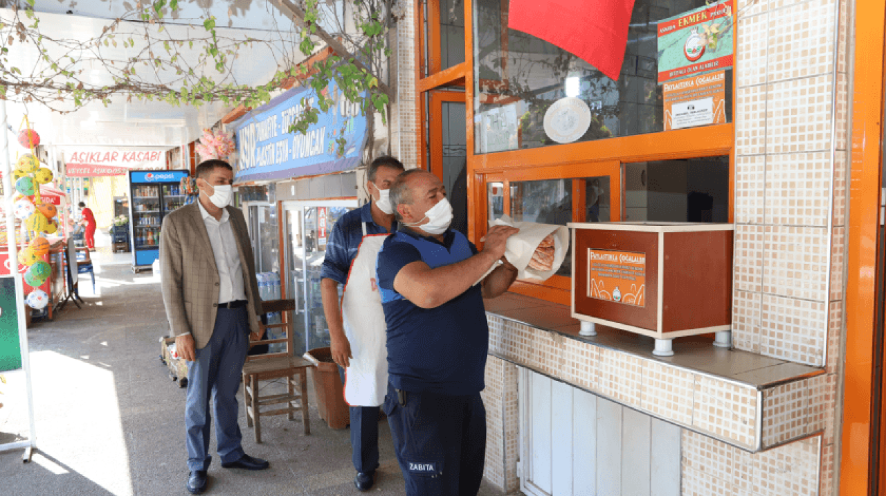 'Askıda Ekmek Projesi' Oğuzeli'nde devam ediyor