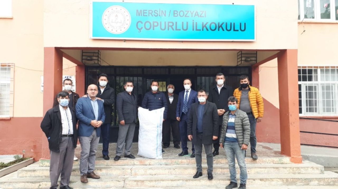 MHP Bozyazı İlçe'den öğrenciler için sosyal sorumluluk projesi