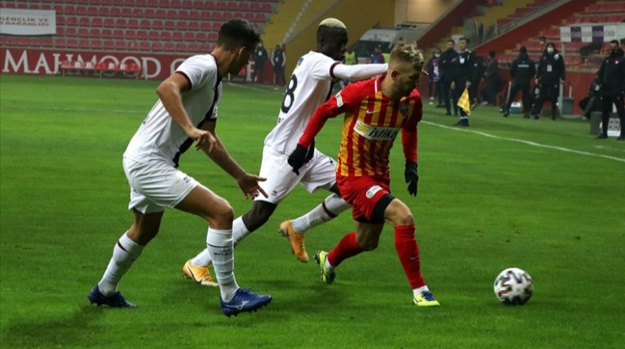 Kayseri'de golsüz beraberlik