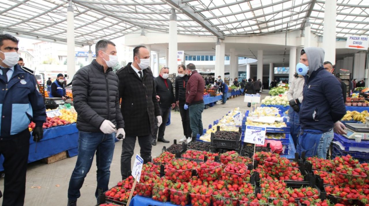 Gölbaşı Belediyesi semt pazarlarına kişi sınırlaması getirdi