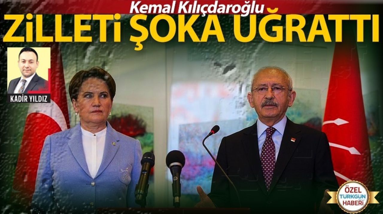 Kemal Kılıçdaroğlu zilleti şoka uğrattı