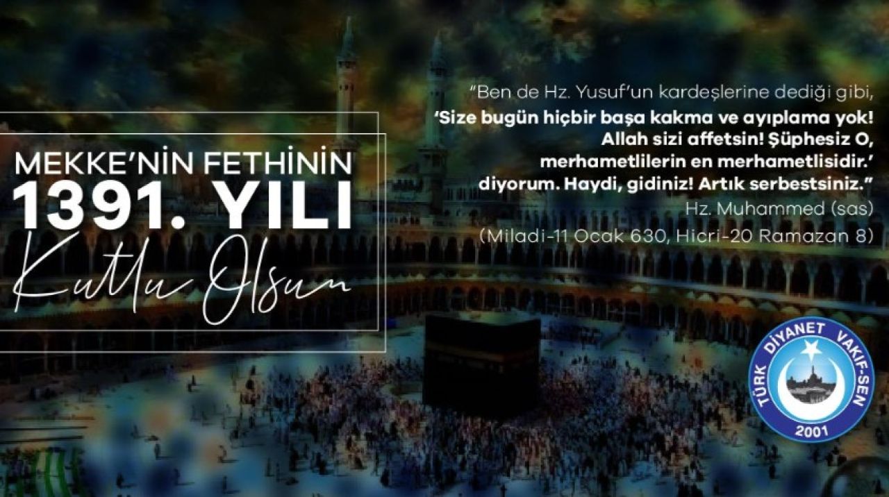 'Şehirlerin Anası'nın fethi, gönüllerin fethine vesile olsun'