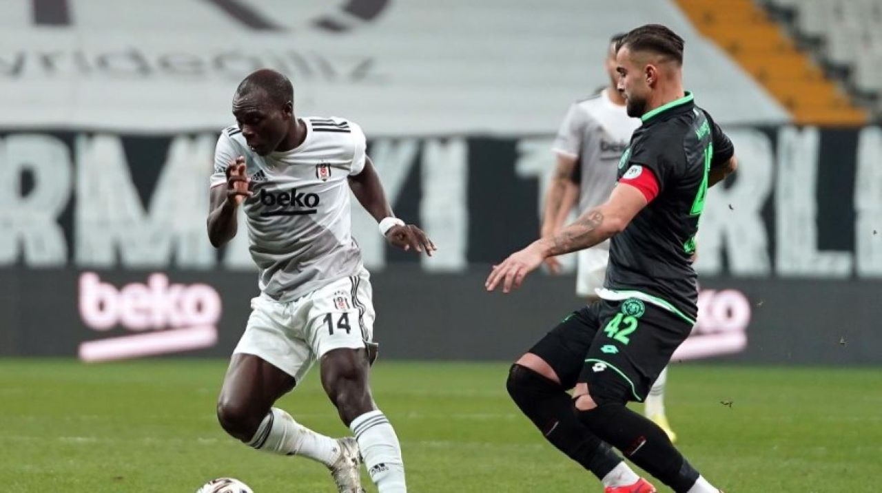 Beşiktaş, Konyaspor'u tek golle geçti