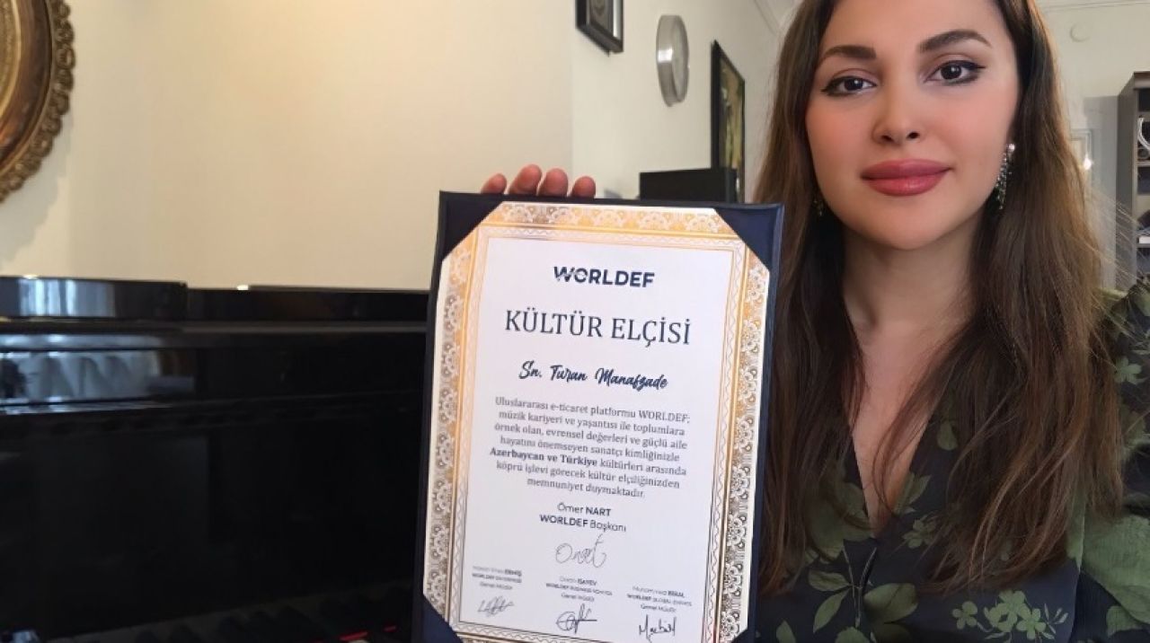 Azerbaycanlı Devlet Sanatçısı, 'Kültür Elçisi' seçildi